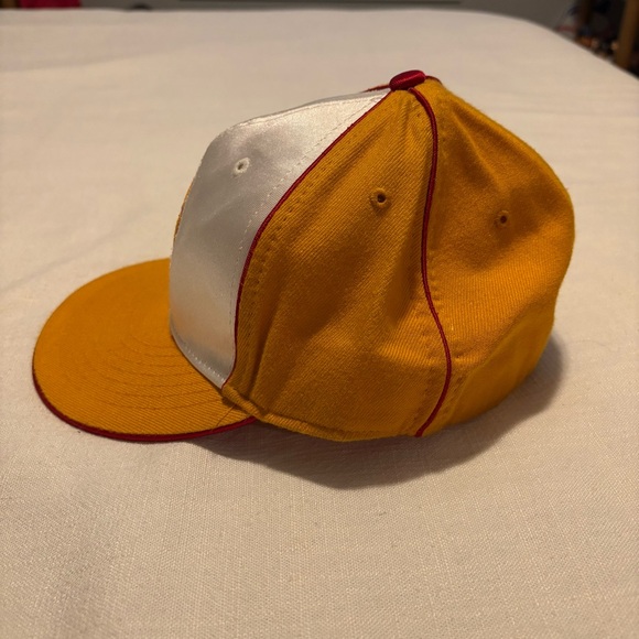 Vintage Hardwood Classics Houston Rockets Satin Front Fitted Hat - Picture 3 of 7